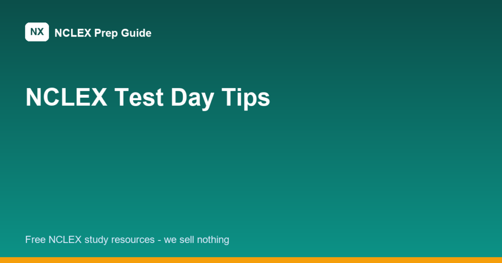 nclex test day featured image