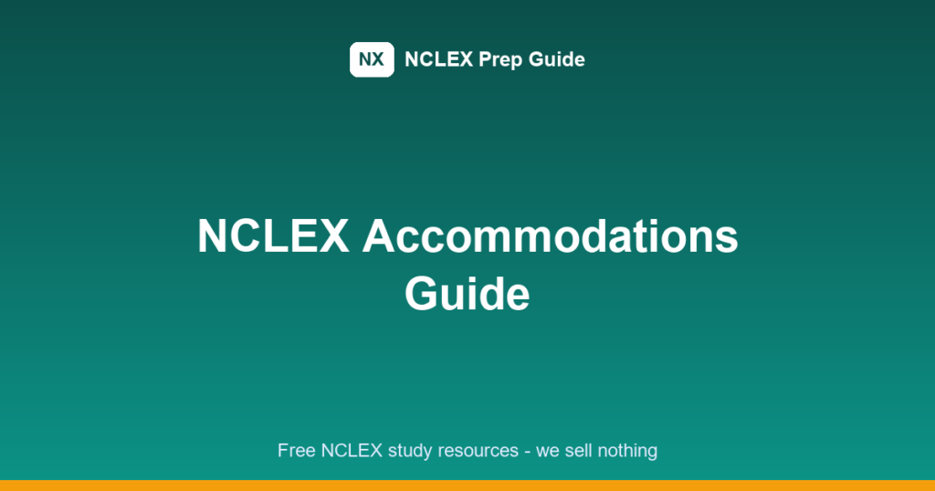nclex testing accommodations featured image
